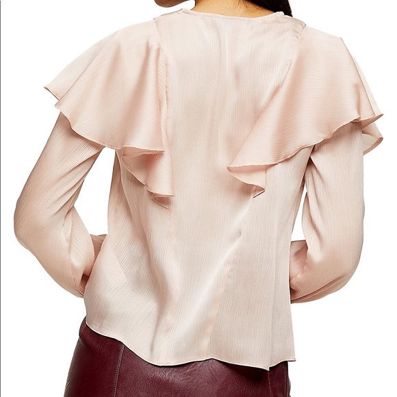Topshop Plain Blouse - Picture 2 of 4
